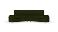 Courtney - Modular - Curved Unit - Fully Upholstered