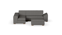 Chivonne - Corner Unit + Ottoman - Fully Upholstered