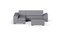 Chivonne - Corner Unit + Ottoman - Fully Upholstered