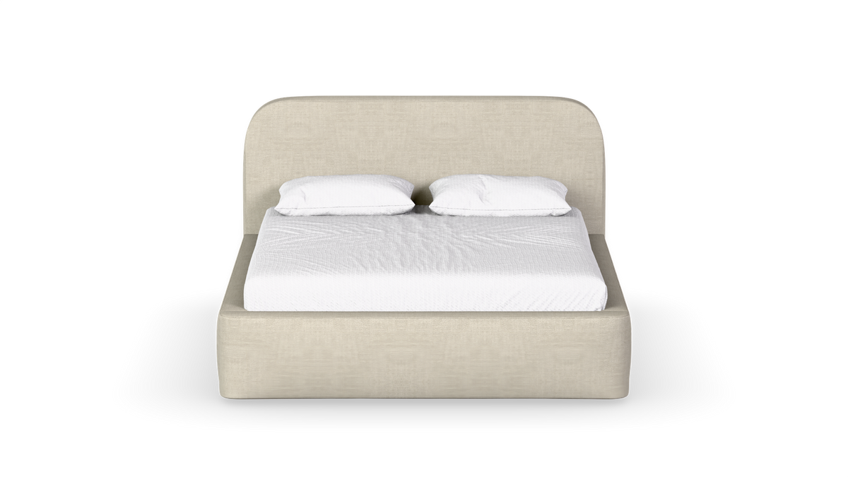 Contour - Bed Base - Queen XL - Fully Upholstered