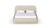 Contour - Bed Base - Queen XL - Fully Upholstered