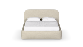 Contour - Bed Base - Queen XL - Fully Upholstered