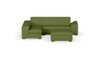 Chivonne - Corner Unit + Ottoman - Fully Upholstered