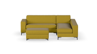 Chivonne Mini - Corner Unit + Ottoman - Fully Upholstered