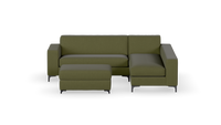 Chivonne Mini - Corner Unit + Ottoman - Fully Upholstered