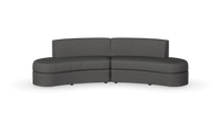 Courtney - Modular - Curved Unit - Fully Upholstered