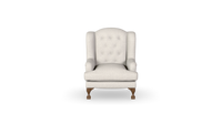Levi - Wingback - Armchair - Buttoned - Fully Upholstered