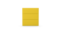 Fluted - Three Quarter - Fully Upholstered