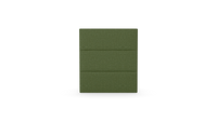 Fluted - Three Quarter - Fully Upholstered