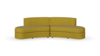 Courtney - Modular - Curved Unit - Fully Upholstered