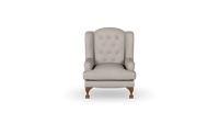 Levi - Wingback - Armchair - Buttoned - Fully Upholstered