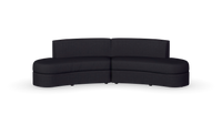 Courtney - Modular - Curved Unit - Fully Upholstered