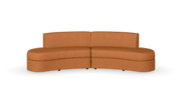 Courtney - Modular - Curved Unit - Fully Upholstered