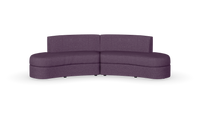 Courtney - Modular - Curved Unit - Fully Upholstered