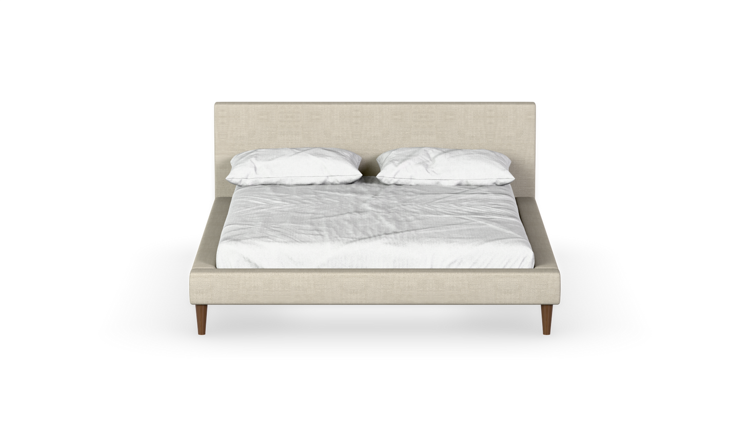 Clifton - Bed Base - Queen XL - Fully Upholstered
