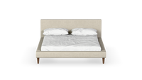 Clifton - Bed Base - Queen XL - Fully Upholstered
