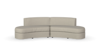 Courtney - Modular - Curved Unit - Fully Upholstered