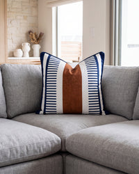Deluxe Brick Feather Scatter Cushion - 60 x 60 cm