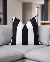 Ebony Trax Feather Scatter Cushion - 60 x 60 cm